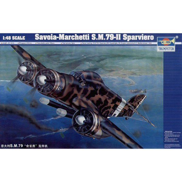 Savoia-Marchetti S.M.79-II Sparviero 1/48