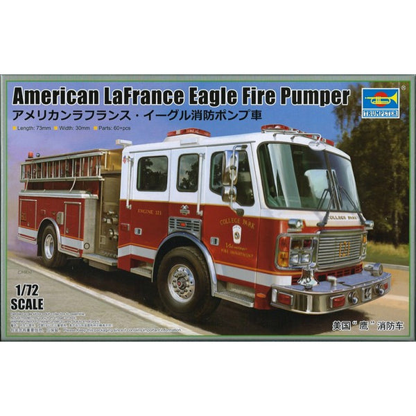 American LaFrance Eagle Fire Truck Pumper 1/72