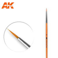 AK-602 Round Brush 2/0 Synthetic