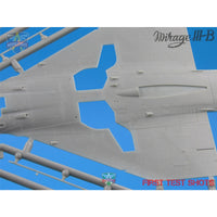 Mirage IIIB operational trainer (5 camos)  1/72