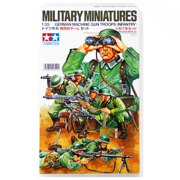 German Machine Gun Troops - 7 figures 1/35