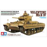 British Infantry Tank Mk.III Valentine Mk.II/IV - 2 figures 1/35